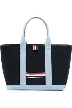 Thom Browne Tote con rayas RWB