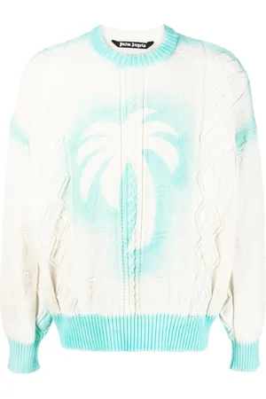 Palm Angels Sudadera de tejido con logo estampado