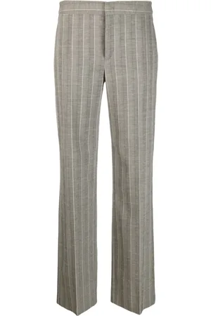 Isabel Marant Pantalones de vestir con rayas estampadas