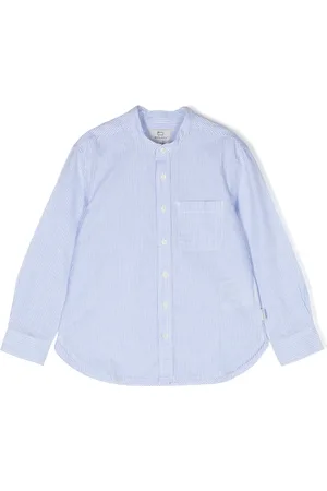 Woolrich Camisa manga larga con rayas estampadas