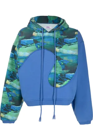 ERL Hoodie con estampado abstracto