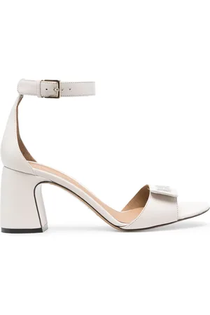 Emporio Armani Sandalias con placa del logo y tacón de 75mm