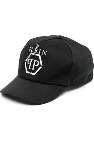 Philipp Plein Logo print cotton cap