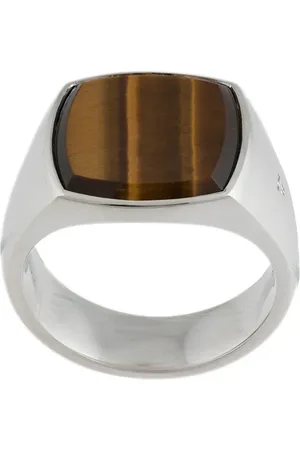 TOM WOOD Anillo mediano con motivo de tigre