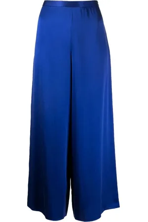 Voz Pantalones de seda anchos