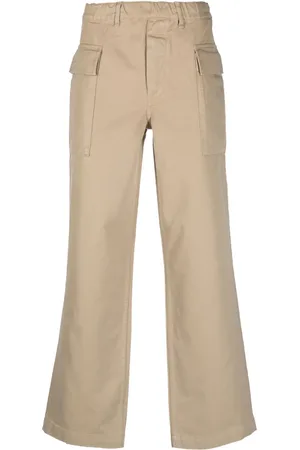 Sunflower Pantalones capri con diseño recto