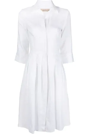 BLANCA Vestido camisero manga larga