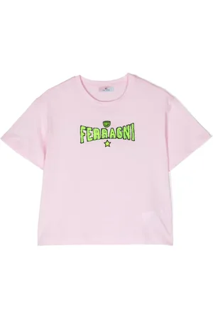Chiara Ferragni Playera con logo bordado