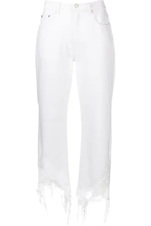Stella McCartney Jeans rectos con efecto envejecido