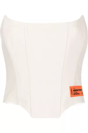 Heron Preston Top strapless estilo bustier