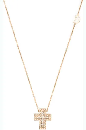 Damiani Collar Belle Époque en oro rosa de 18kt con diamantes