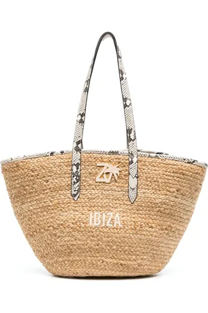 Zadig & Voltaire Bolsa de playa Ibiza con parche del logo