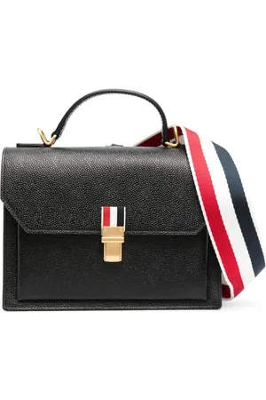 Thom Browne Mochila escolar texturizada