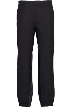 Prada Pantalones con logo triangular