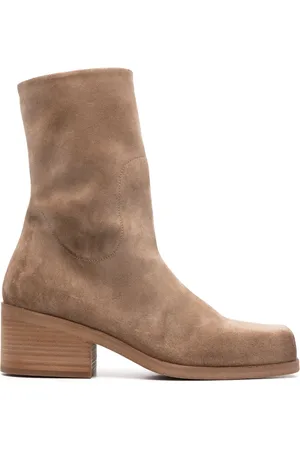 MARSÈLL Botines con tacón cuadrado