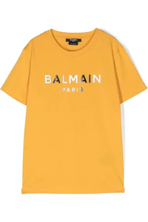 Balmain Playera con logo estampado