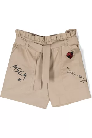 Msgm Shorts con estampado de boceto
