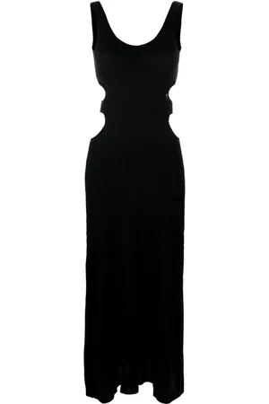 Chloé Vestido largo con efecto arrugado