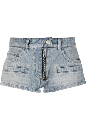 Courrèges Shorts de mezclilla