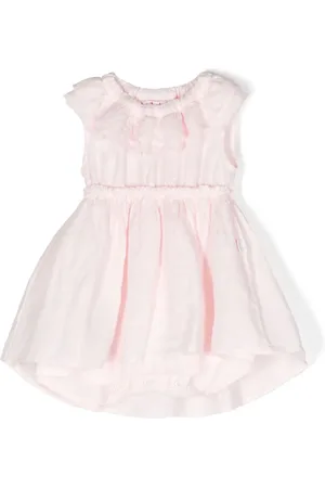 Il gufo Vestido acampanado con volantes