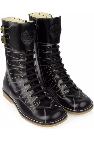 Gucci Niña y chica adolescente Botines - Botas con costuras en contraste