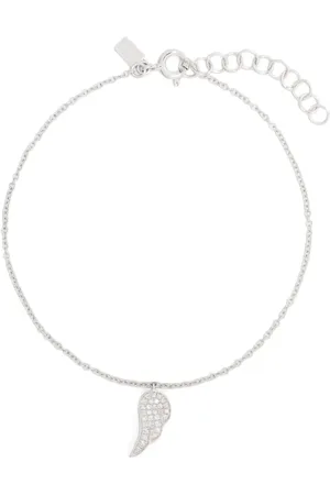 EF Collection Pulsera Angel Wing en oro blanco de 14kt