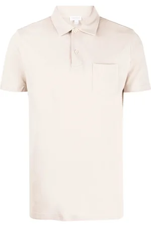 Sunspel Playera tipo polo manga corta