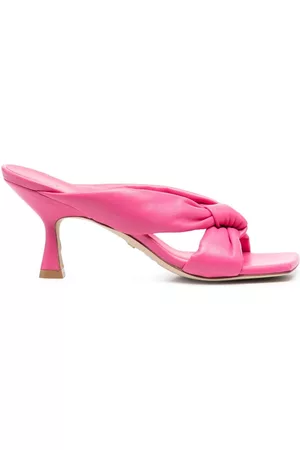 Stuart Weitzman Sandalias slip-on con detalle de nudo