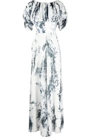 Saiid Kobeisy Jumpsuit con estampado Georgette