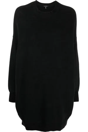 R13 Vestido Grunge estilo sudadera