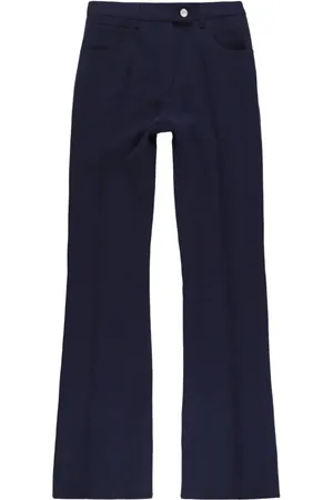 Courrèges Pantalones de tiro bajo