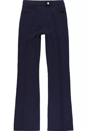 Courrèges Pantalones de tiro bajo