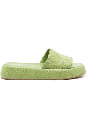 Sarah Chofakian Sandalias con diseño entretejido
