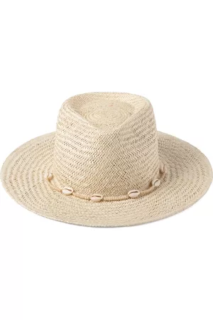 Lack of Color Mujer Sombreros - Sombrero fedora con detalle de concha de mar