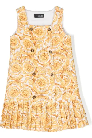 VERSACE Vestido con estampado gráfico