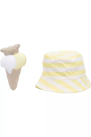 Emporio Armani Sombrero de verano con crema de hielo