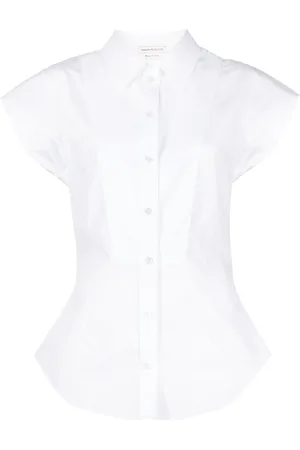 Alexander McQueen Camisa manga corta