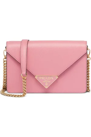 Prada Bolsa de hombro de piel saffiano