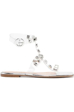 Gianvito Rossi Sandalias con detalles de cristal
