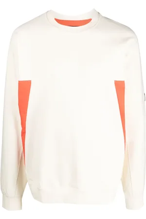 Y-3 Sudadera con cuello redondo y parche del logo
