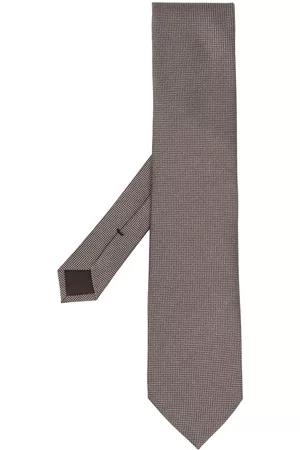 Tom Ford Hombre Pajaritas - Pointed-knit silk tie