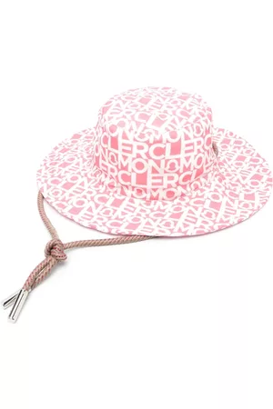 Moncler Mujer Sombreros - Logo-print sun hat