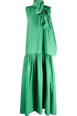 Plan C V-neck long dress