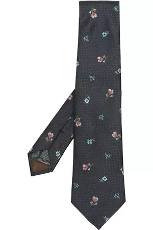 Paul Smith Corbata de seda con estampado floral