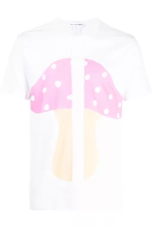 Comme des Garçons Playera manga corta con estampado gráfico