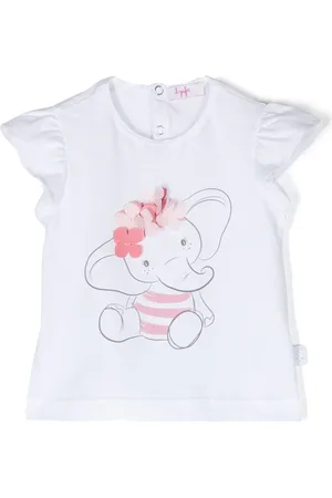 Il gufo Playera con detalles de volantes