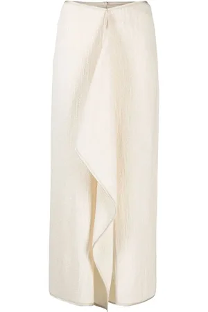 Nanushka Falda midi drapeada