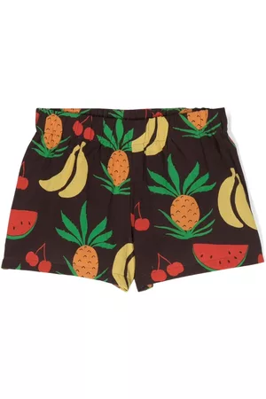 Mini Rodini Shorts mini con fruta estampada