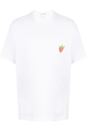 Comme des Garçons Playera manga corta con estampado gráfico