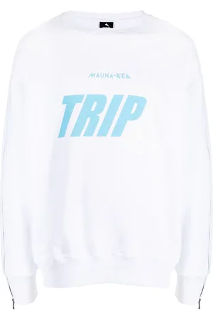 MAUNA KEA Sudadera con cierre en las mangas y logo estampado de x Triple J